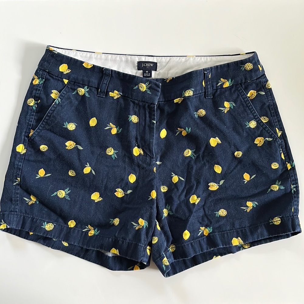 J Crew factory lemon shorts